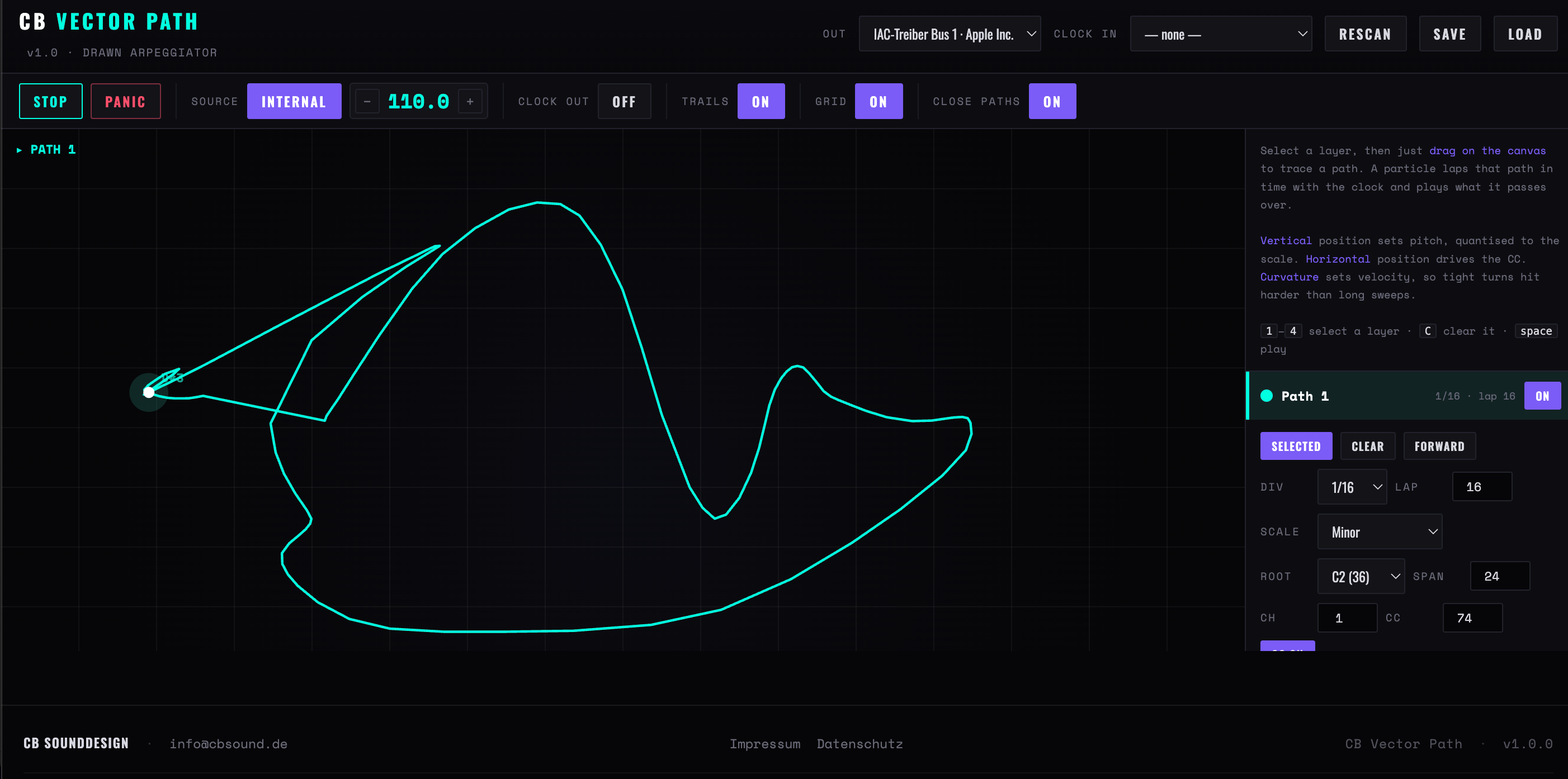CB Vector Path